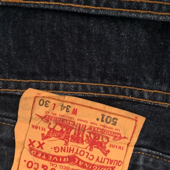 Vintage Levi’s Strauss 501 Original Jeans 1873 - Picture 3 of 5